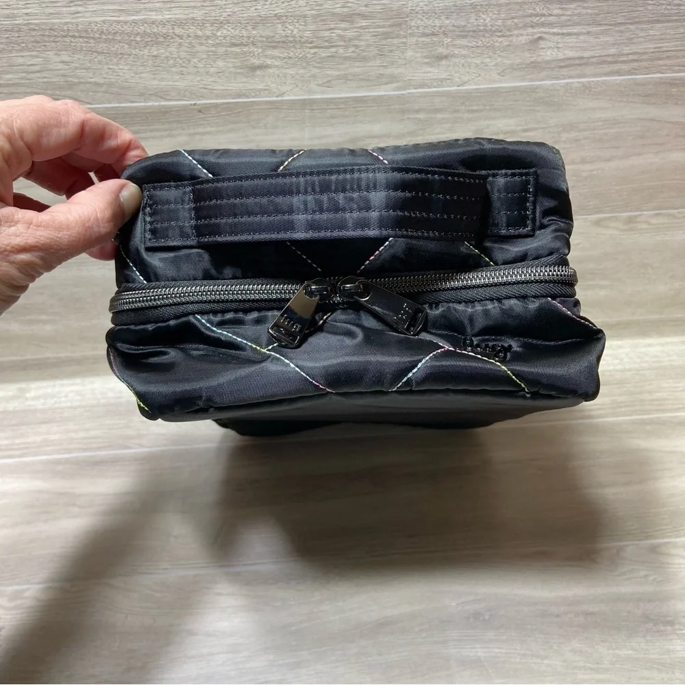 Stylish Black Quilted Men's Bag